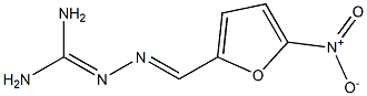 5-Nitro-2-furfurylidene aminoguanidine,,结构式