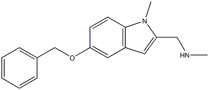 1-Methyl-2-[(methylamino)methyl]-5-(benzyloxy)-1H-indole