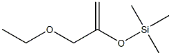 3-Ethoxy-2-trimethylsiloxy-1-propene 结构式