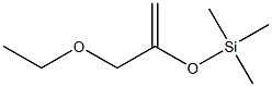 3-Ethoxy-2-trimethylsiloxy-1-propene Struktur