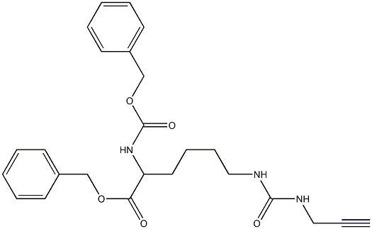 1-(2-Propynyl)-3-[5-[[(benzyloxy)carbonyl]amino]-5-[(benzyloxy)carbonyl]pentyl]urea|