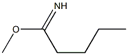1-Methoxy-1-pentanimine,,结构式