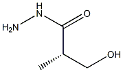 [S,(+)]-3-Hydroxy-2-methylpropionic acid hydrazide Struktur
