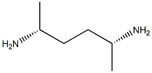 (1R,4R)-1,4-Dimethyl-1,4-butanediamine Struktur