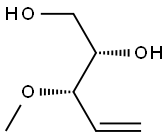 (2S,3S)-3-Methoxy-4-pentene-1,2-diol 结构式