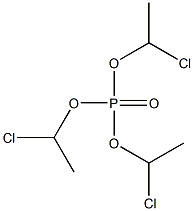 りん酸トリス(1-クロロエチル) 化学構造式