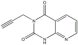 3-(2-Propynyl)-1,2,3,4-tetrahydropyrido[2,3-d]pyrimidine-2,4-dione 结构式