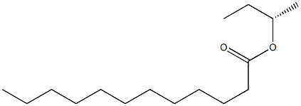 (+)-Lauric acid (S)-sec-butyl ester Structure