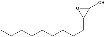 1,2-Epoxyundecan-1-ol 结构式