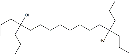 4,13-Dipropyl-4,13-hexadecanediol,,结构式