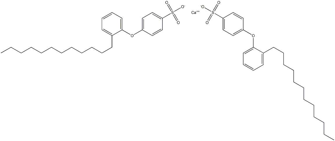 Bis[4-(2-dodecylphenoxy)benzenesulfonic acid]calcium salt