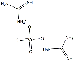 グアニジニウム/クロム酸塩 化学構造式