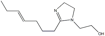 1-(2-Hydroxyethyl)-2-(4-heptenyl)-2-imidazoline|