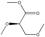 [R,(+)]-2,3-Dimethoxypropionic acid methyl ester,,结构式