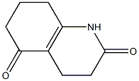 1,3,4,6,7,8-Hexahydroquinoline-2,5-dione Structure