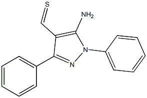 1,3-Diphenyl-5-amino-1H-pyrazole-4-carbothialdehyde