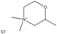 2,4,4-Trimethylmorpholinium chloride Structure