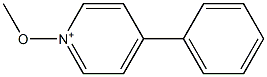 1-Methoxy-4-phenylpyridinium,,结构式