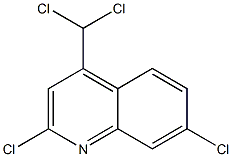 2,7-Dichloro-4-(dichloromethyl)quinoline Structure