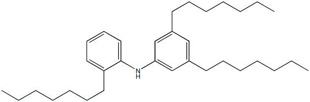 2,3',5'-Triheptyl[iminobisbenzene] Structure