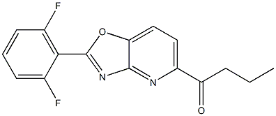 2-(2,6-Difluorophenyl)-5-butanoyloxazolo[4,5-b]pyridine