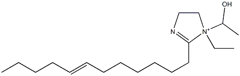 2-(7-Dodecenyl)-1-ethyl-1-(1-hydroxyethyl)-2-imidazoline-1-ium