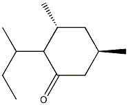 (3R,5R)-3,5-Dimethyl-2-(1-ethylethyl)cyclohexan-1-one