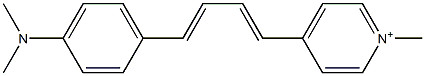 4-[4-[4-(Dimethylamino)phenyl]-1,3-butadienyl]-1-methylpyridinium