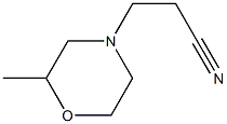 3-(2-Methylmorpholino)propiononitrile Structure