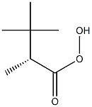 [R,(-)]-2,3,3-Trimethylperoxybutyric acid Structure