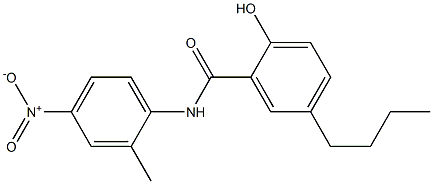 5-Butyl-2-hydroxy-2'-methyl-4'-nitrobenzanilide|