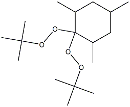2,4,6-Trimethyl-1,1-bis(tert-butylperoxy)cyclohexane Structure
