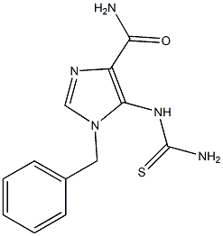 1-Benzyl-5-thioureido-1H-imidazole-4-carboxamide Structure