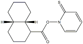 (4aS,8aS)-Decahydronaphthalene-1-carboxylic acid (1,2-dihydro-2-thioxopyridin)-1-yl ester