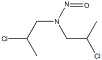 2,2'-Dichloro[1,1'-(nitrosoimino)bispropane],,结构式