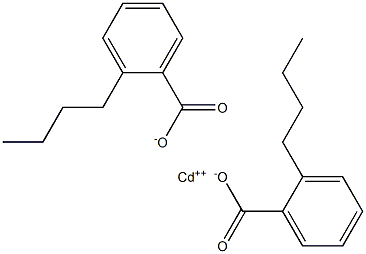 Bis(2-butylbenzoic acid)cadmium salt Struktur