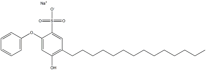 5-Hydroxy-4-tetradecyl[oxybisbenzene]-2-sulfonic acid sodium salt|