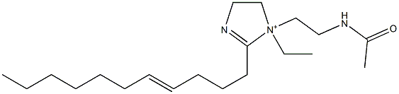 1-[2-(Acetylamino)ethyl]-1-ethyl-2-(4-undecenyl)-2-imidazoline-1-ium|