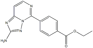 4-(2-Amino[1,2,4]triazolo[1,5-c]pyrimidin-5-yl)benzoic acid ethyl ester