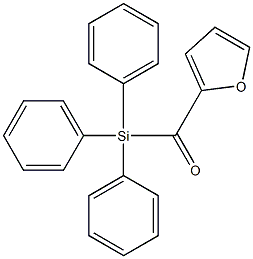 (2-Furoyl)triphenylsilane,,结构式