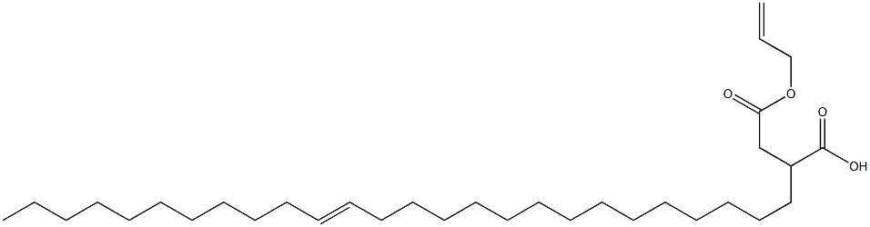 2-(15-Hexacosenyl)succinic acid 1-hydrogen 4-allyl ester,,结构式