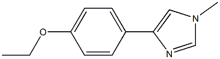 4-(4-Ethoxyphenyl)-1-methyl-1H-imidazole Structure