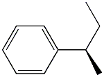 (-)-[(R)-1-Methyl(1-2H)propyl]benzene 结构式