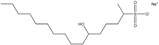  6-Hydroxyhexadecane-2-sulfonic acid sodium salt