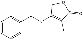 4-(Benzylamino)-3-methyl-2(5H)-furanone Struktur