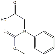 N-Carbomethoxyphenylglycine,,结构式