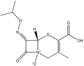 7-[(Z)-(Isopropyloxy)imino]-3-methyl-4-carboxycepham-3-ene 1-oxide|
