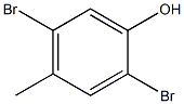 2,5-Dibromo-4-methylphenol Struktur