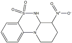6,6a,7,8,9,10-Hexahydro-7-nitropyrido[2,1-c][1,2,4]benzothiadiazine 5,5-dioxide