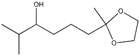 2-Methyl-2-(4-hydroxy-5-methylhexyl)-1,3-dioxolane